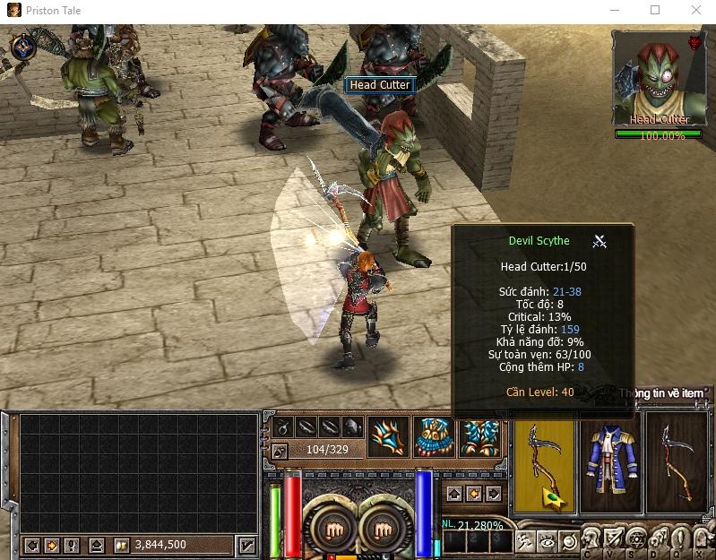 Nhiệm vụ thăng hạng lv 40