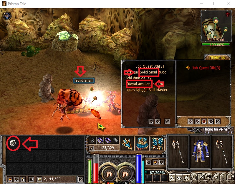 Nhiệm vụ thăng hạng lv 60